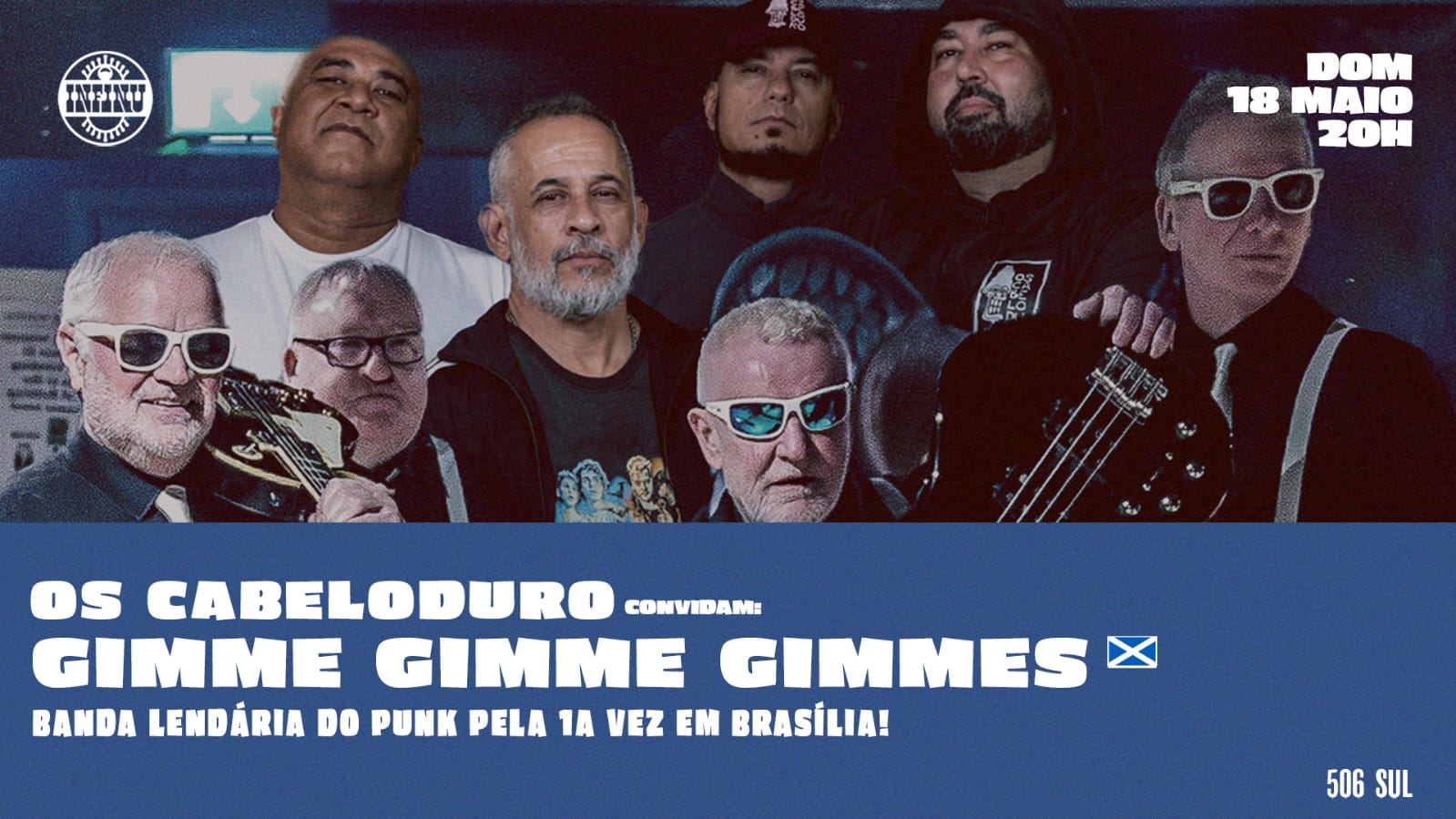 Os Cabeloduro Convidam Gimme Gimme Gimmes (Uk)