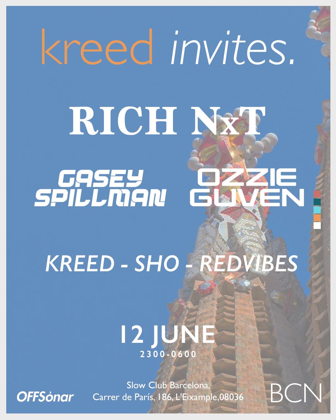 Kreed Invites @ Slow Club [Off Week Showcase]