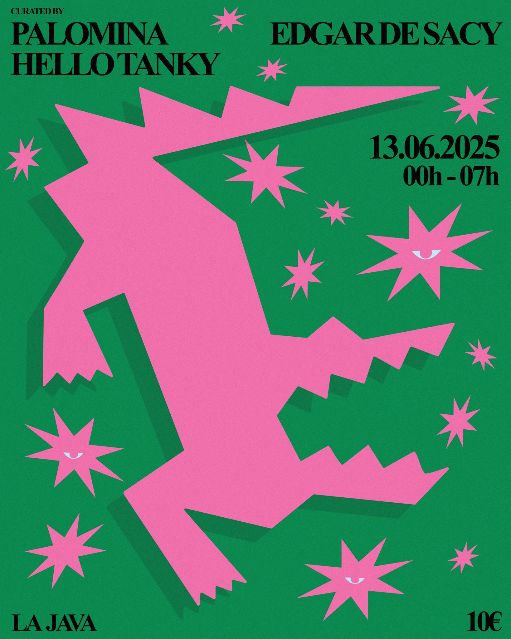 Palomina & Friends : Longneck, Hello Tanky & Edgar De Sacy