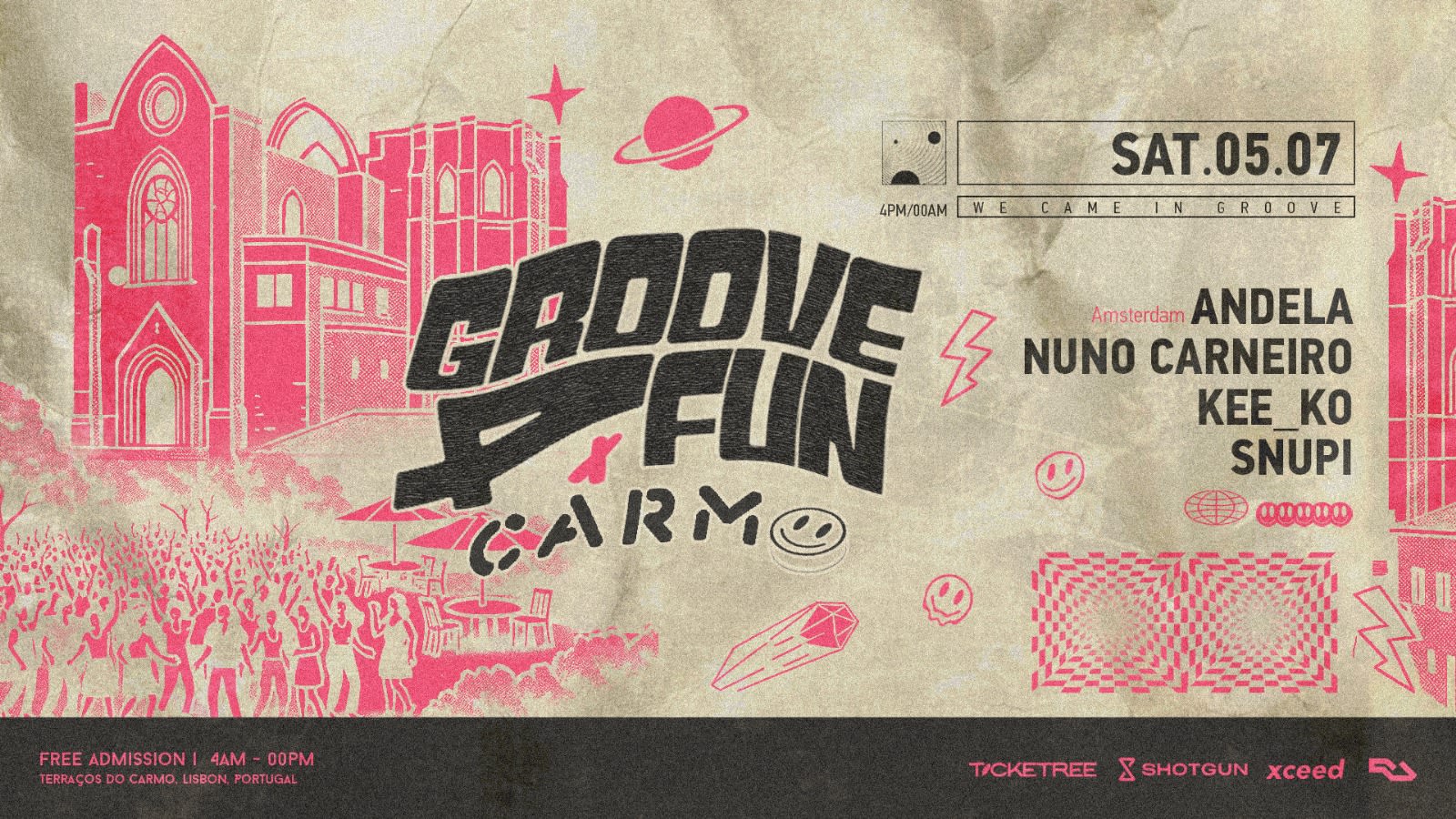 Groove4fun W/ Nuno Carneiro & Andela (Ams)