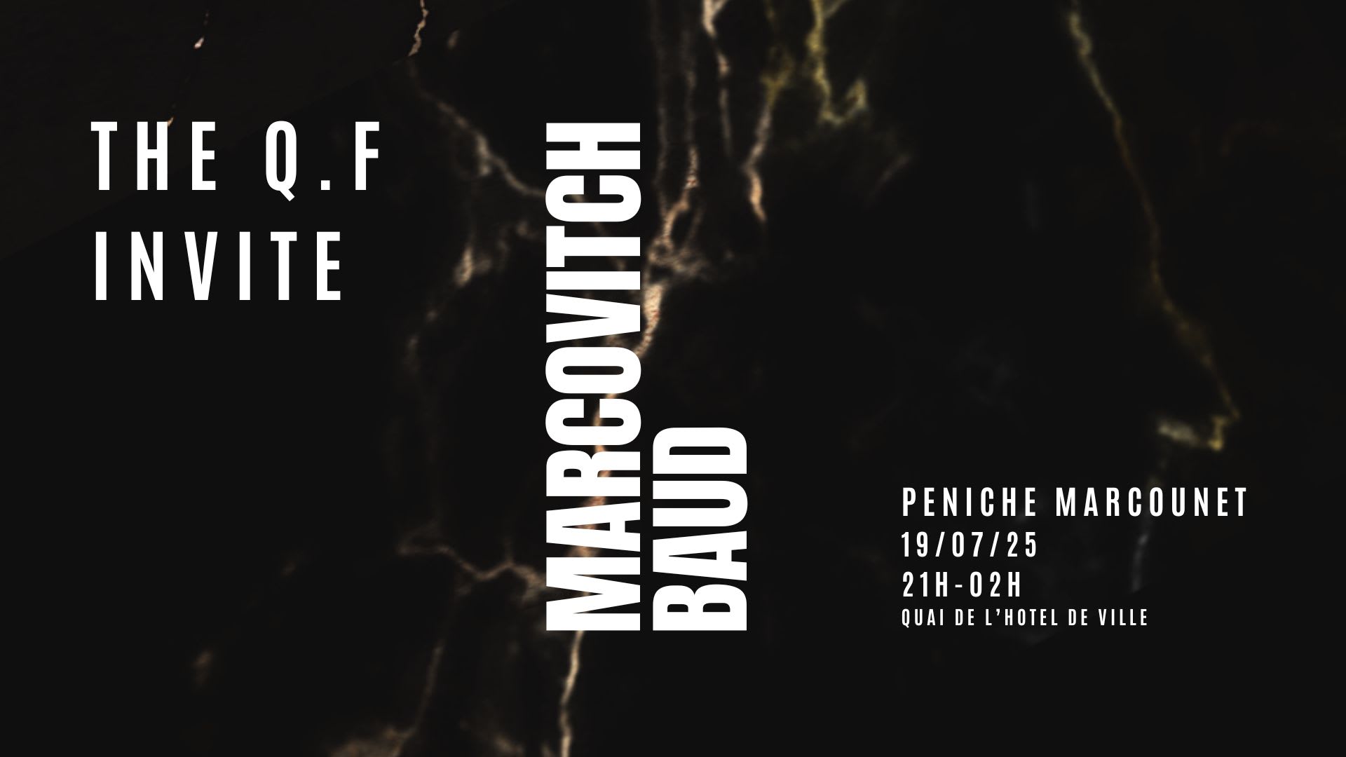 The Q.F Invite — Baud & Marcovitch