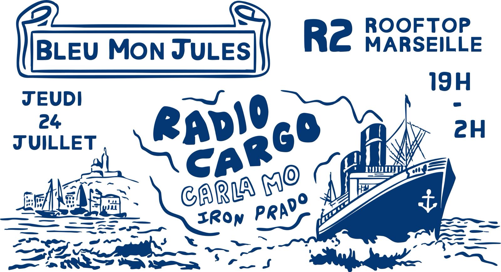 Le Rooftop X Bleu Mon Jules 24.07