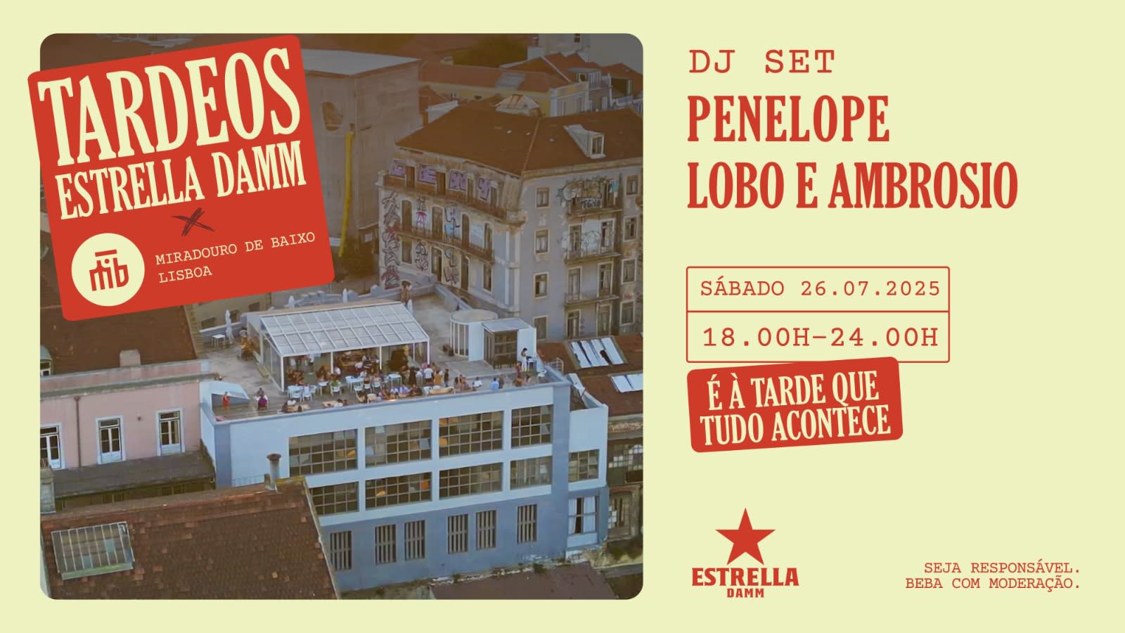 Tardeo Estrella Damm C/ Penelope