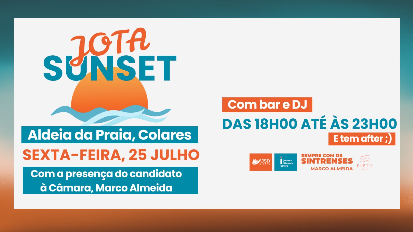 Jota Sunset - Sempre Com Os Sintrenses!