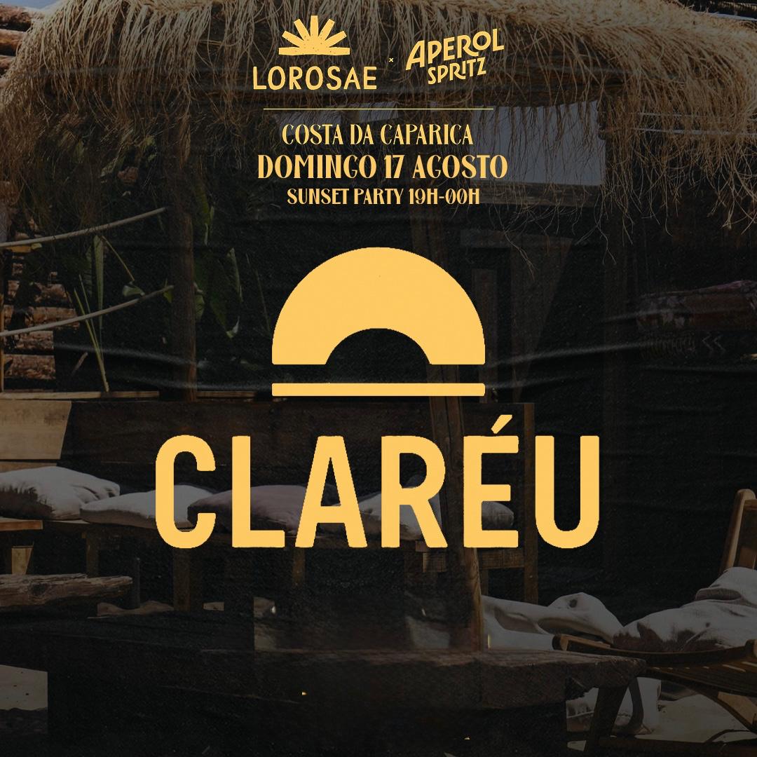 Claréu - 17 Agosto - Lorosae X Aperol Spritz Sunset Party