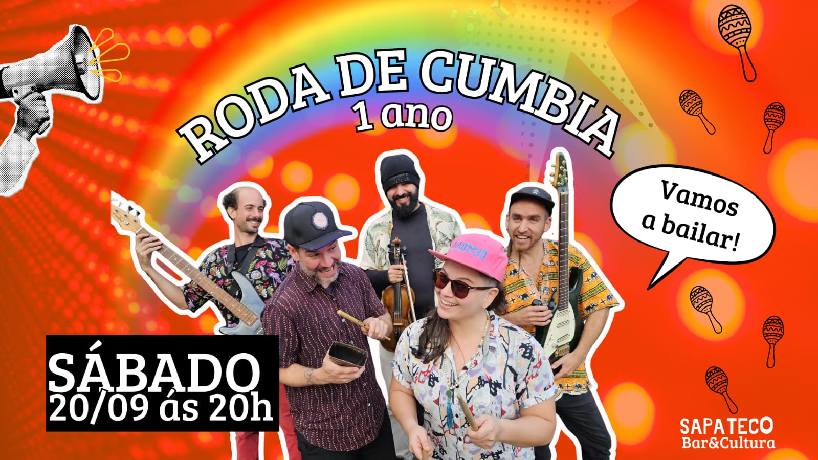 Roda De Cumbia Celebrando 1 Ano!