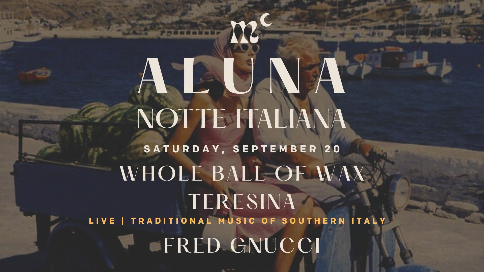Aluna: Notte Italiana