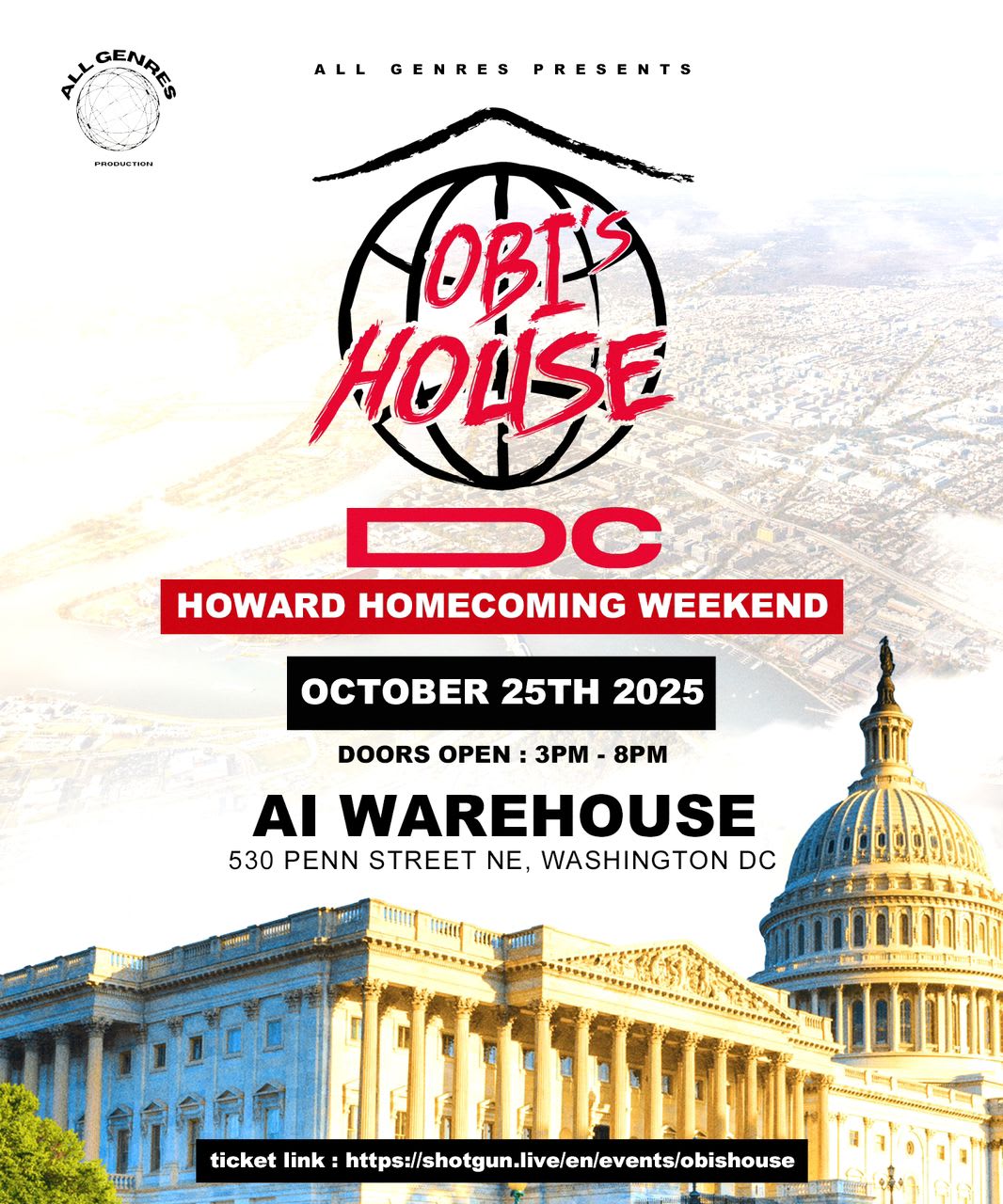 Obi's House DC; The Biggest Afrobeats Day Party In The Dmv