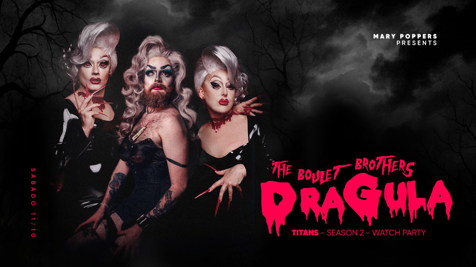 Dragula Titans Viewing Party By Mary Poppers