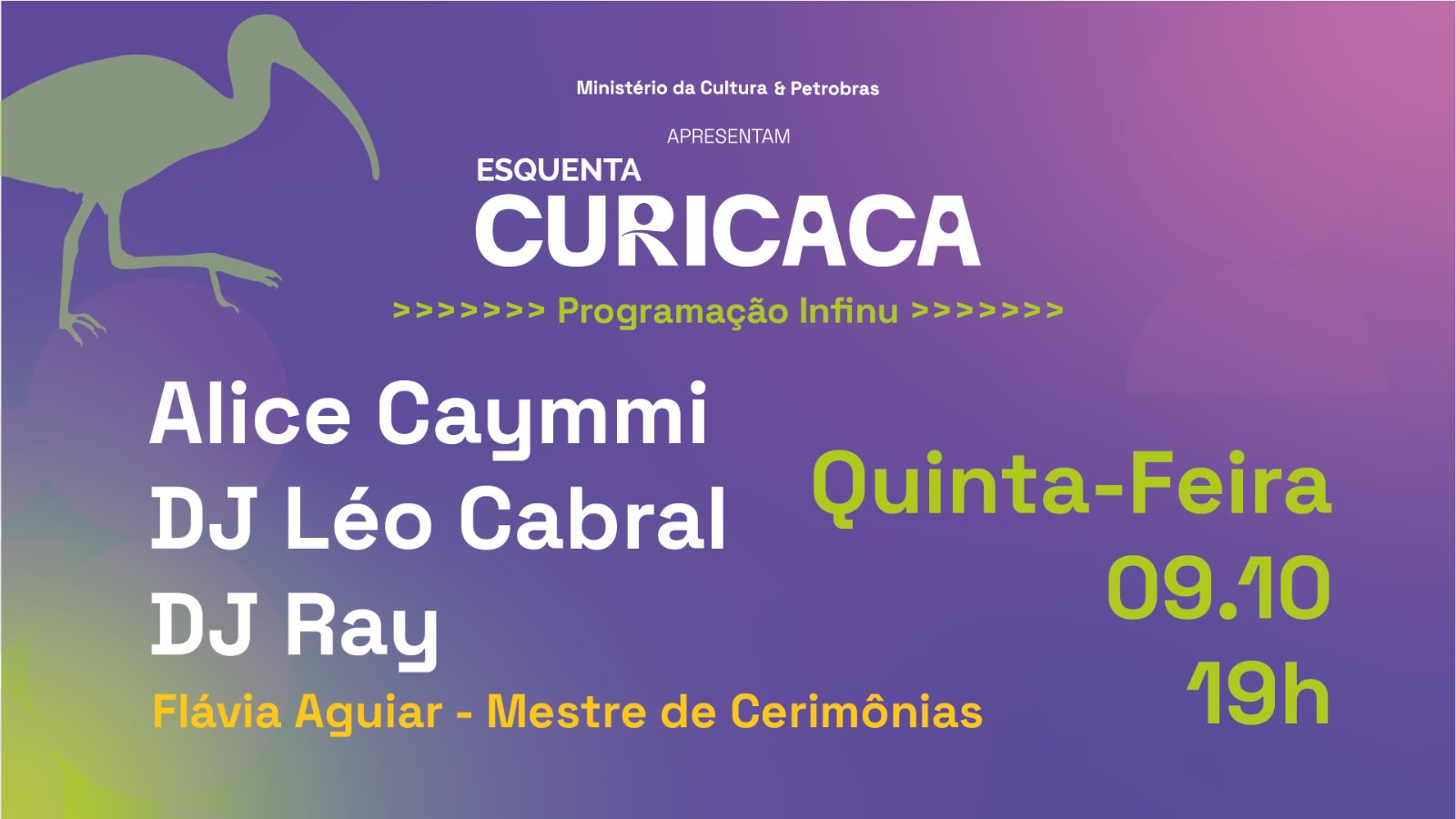 Esquenta Curicaca Apresenta Alice Caymmi No Infinu