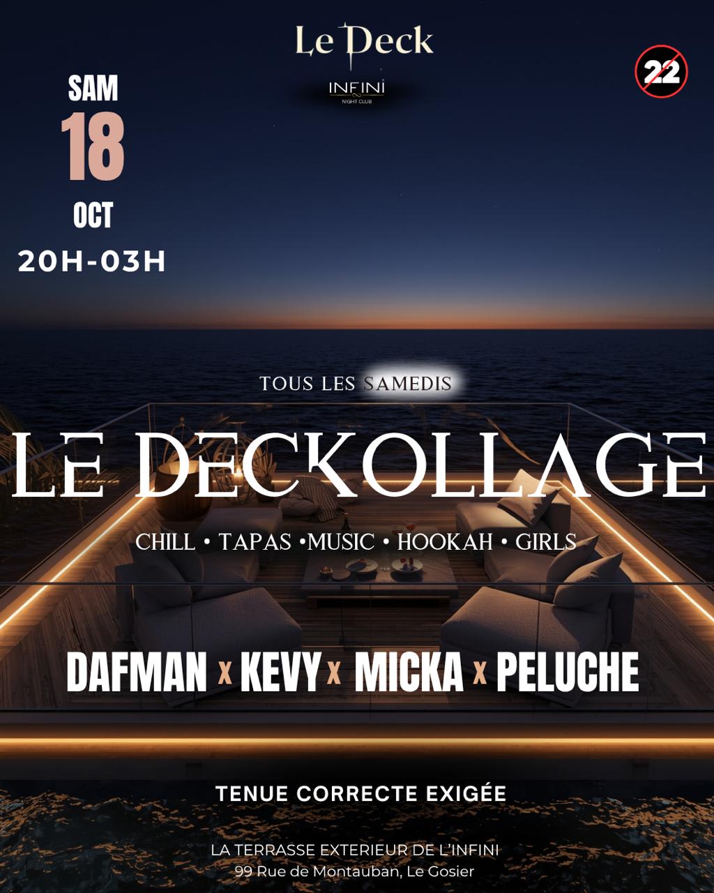 Le Deckollage - 18 Oct