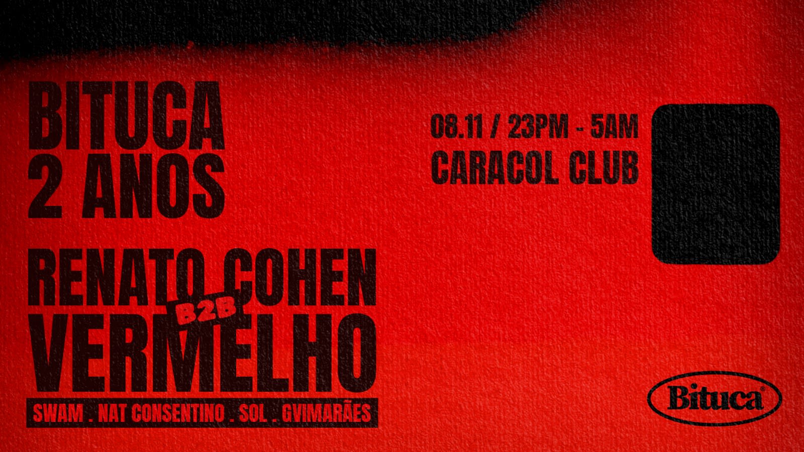 Bituca 2 Anos: Com Renato Cohen B2b Vermelho