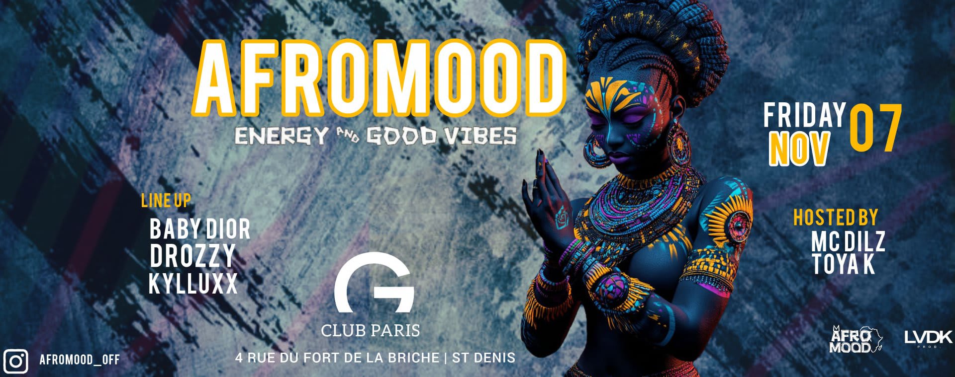 Afromood - Friday 07 November - G Club