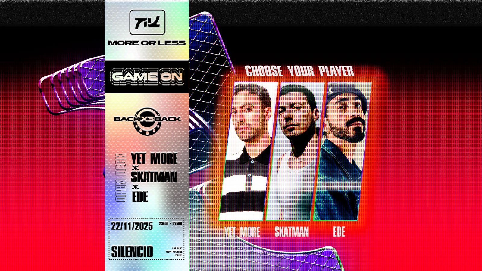 Yetmore, Skatman, Ede