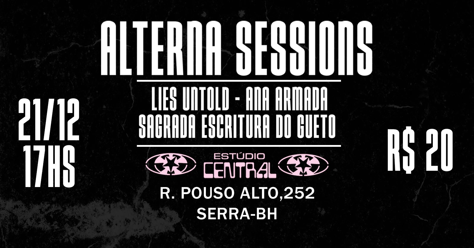 Alterna Sessions No Estúdio Central