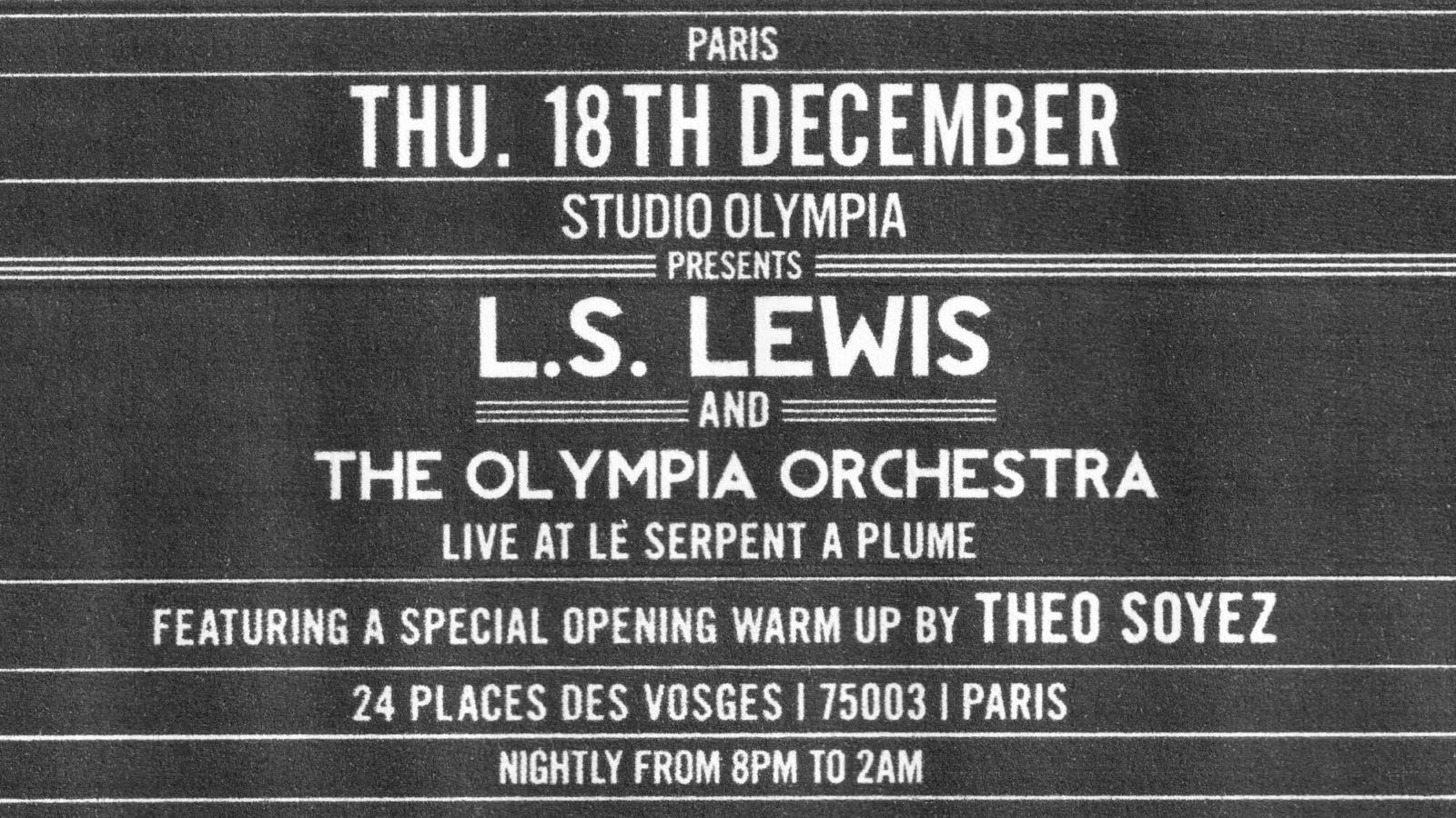 L.S. Lewis & The Olympia Orchestra