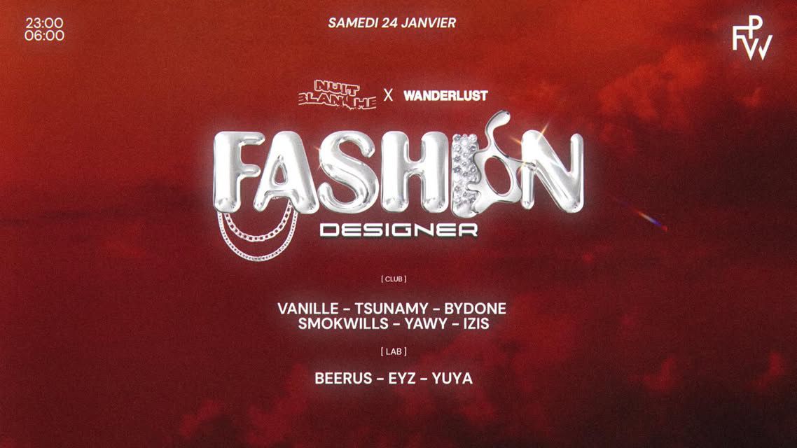 Nuit Blanche : Édition Fashion Designer