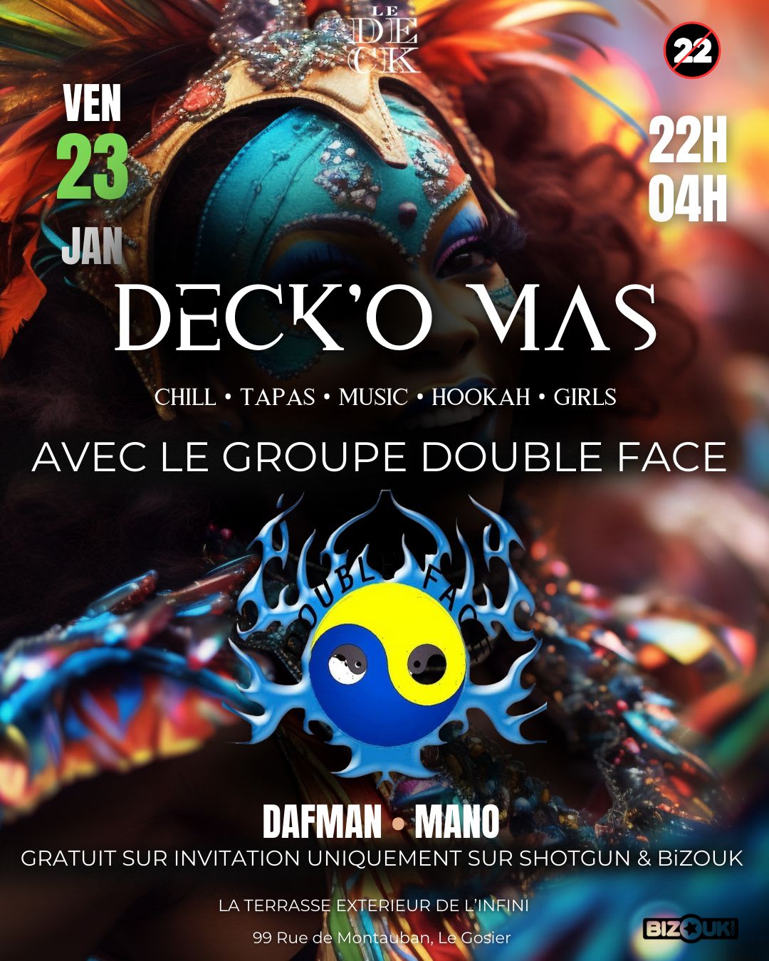 Deck'o Mas - Double Face En Show