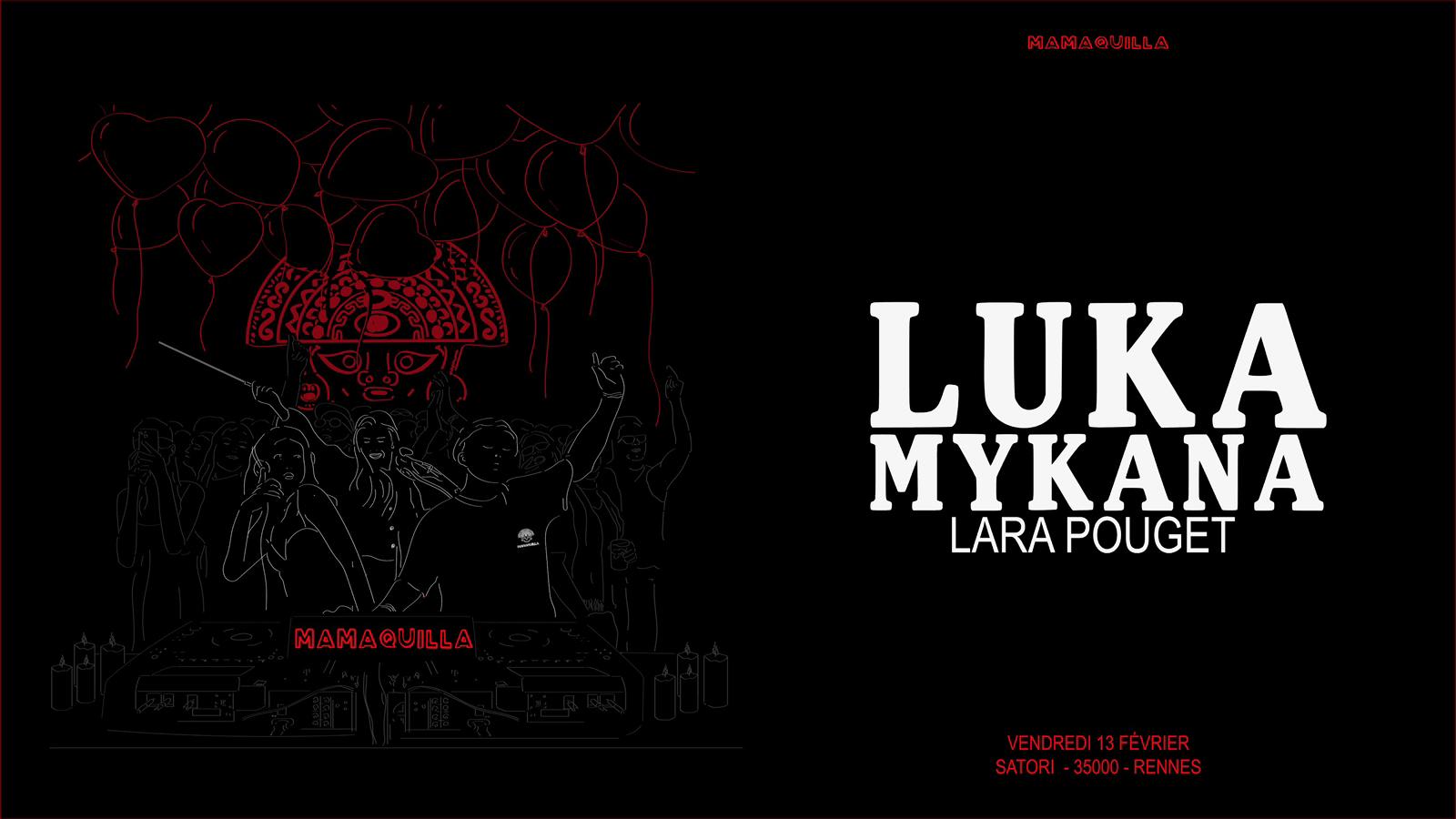 Mamaquilla Valentine's Night - Vendredi 13 Février