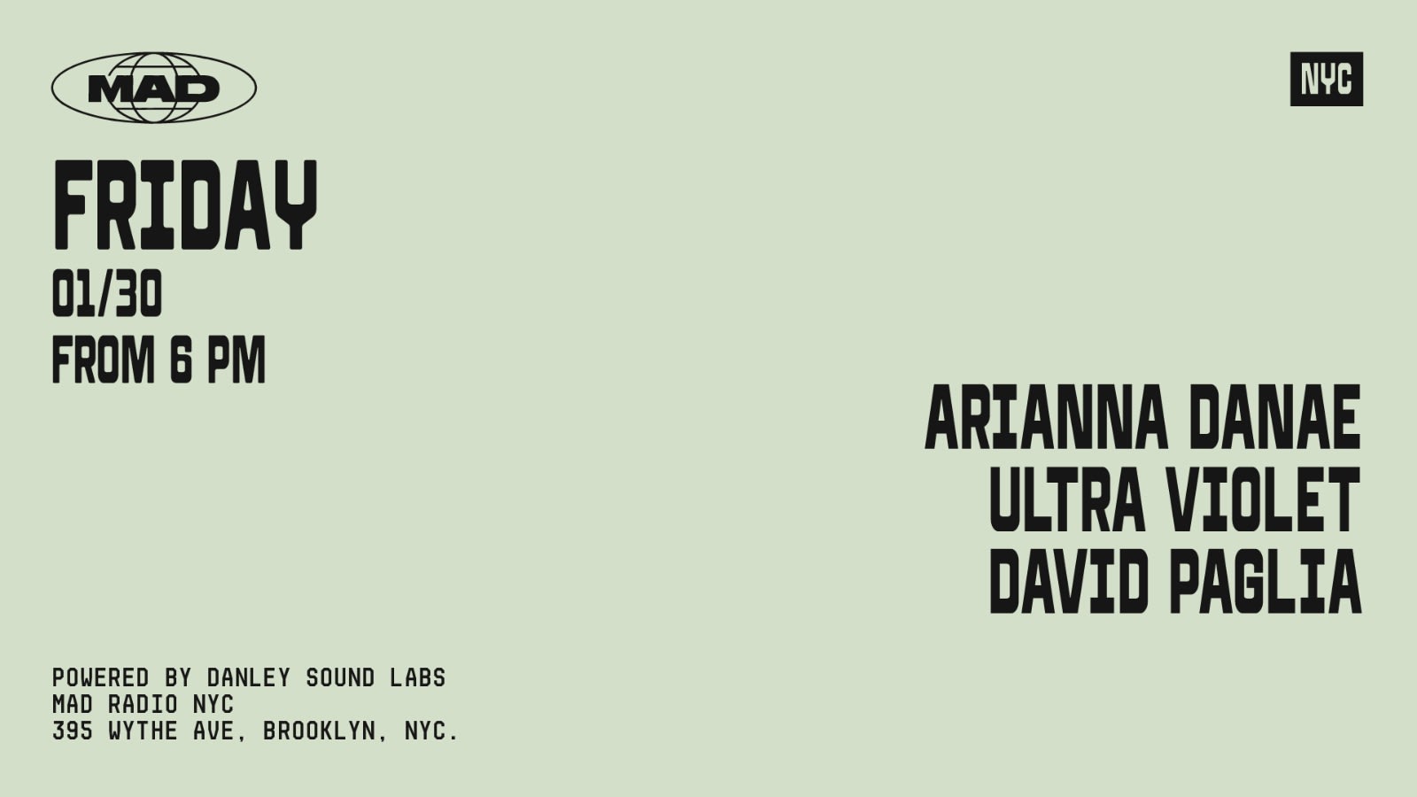 Arianna Danae, Ultra Violet, David Paglia