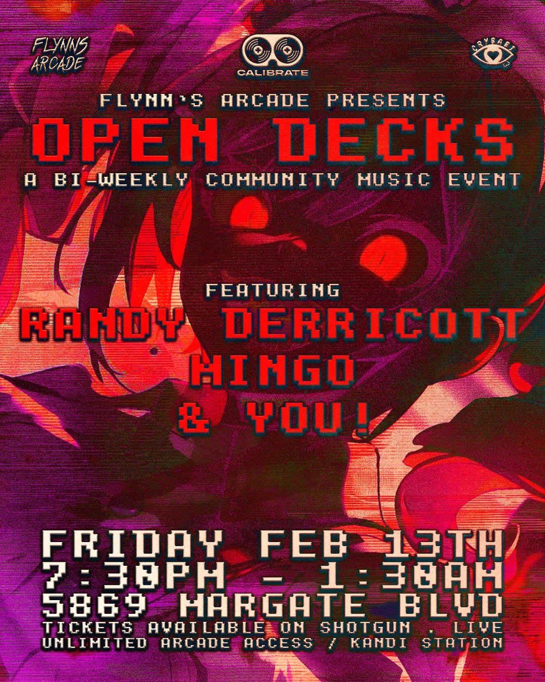 Friday The 13th Open Decks | Bi-Weekly Edm Nights @ Flynn's