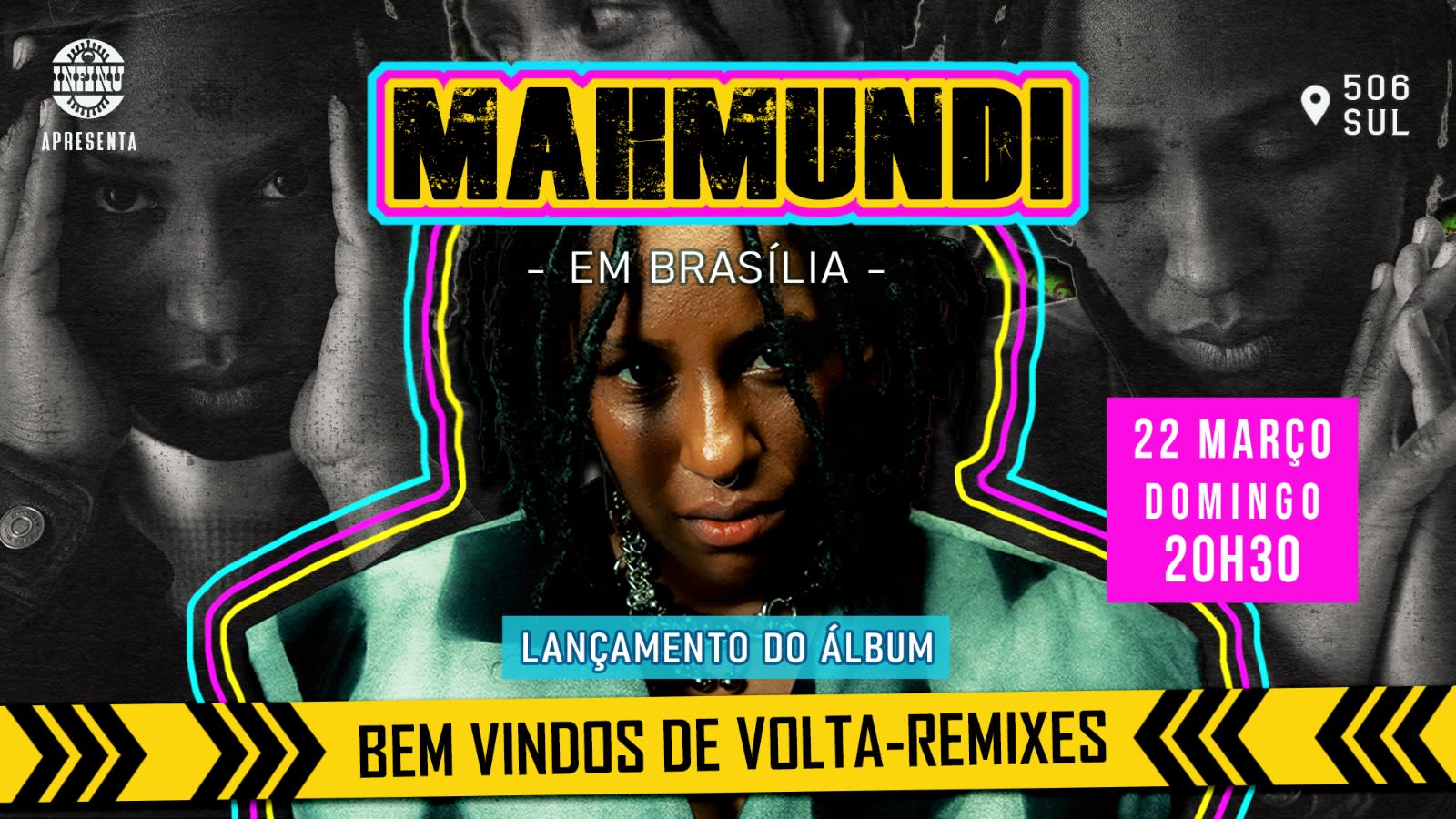 Infinu Recebe Mahmundi Em Brasília = Lançamento De Disco!