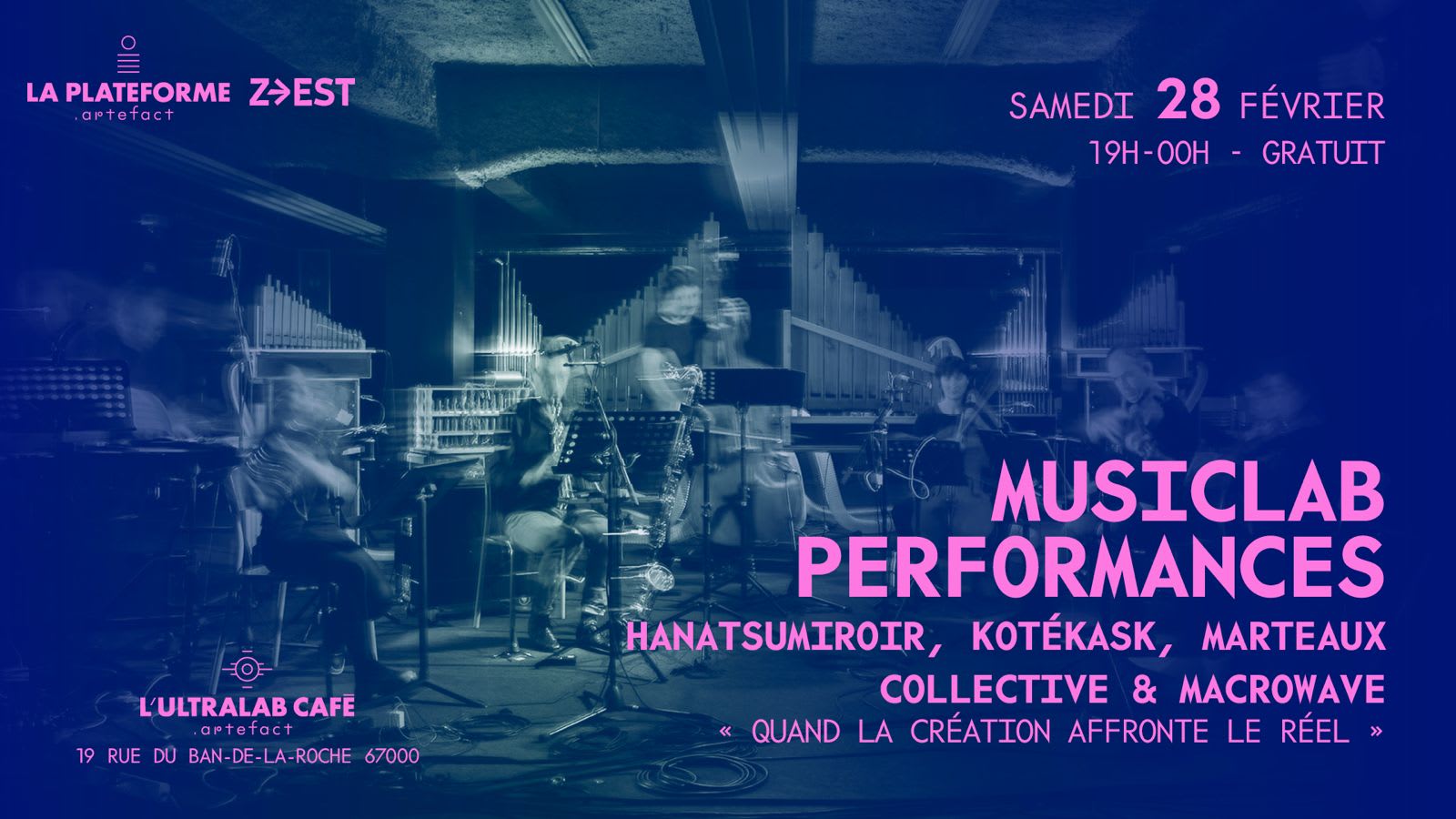 Musiclab Perfomances : Hanatsumiroir & La Plateforme