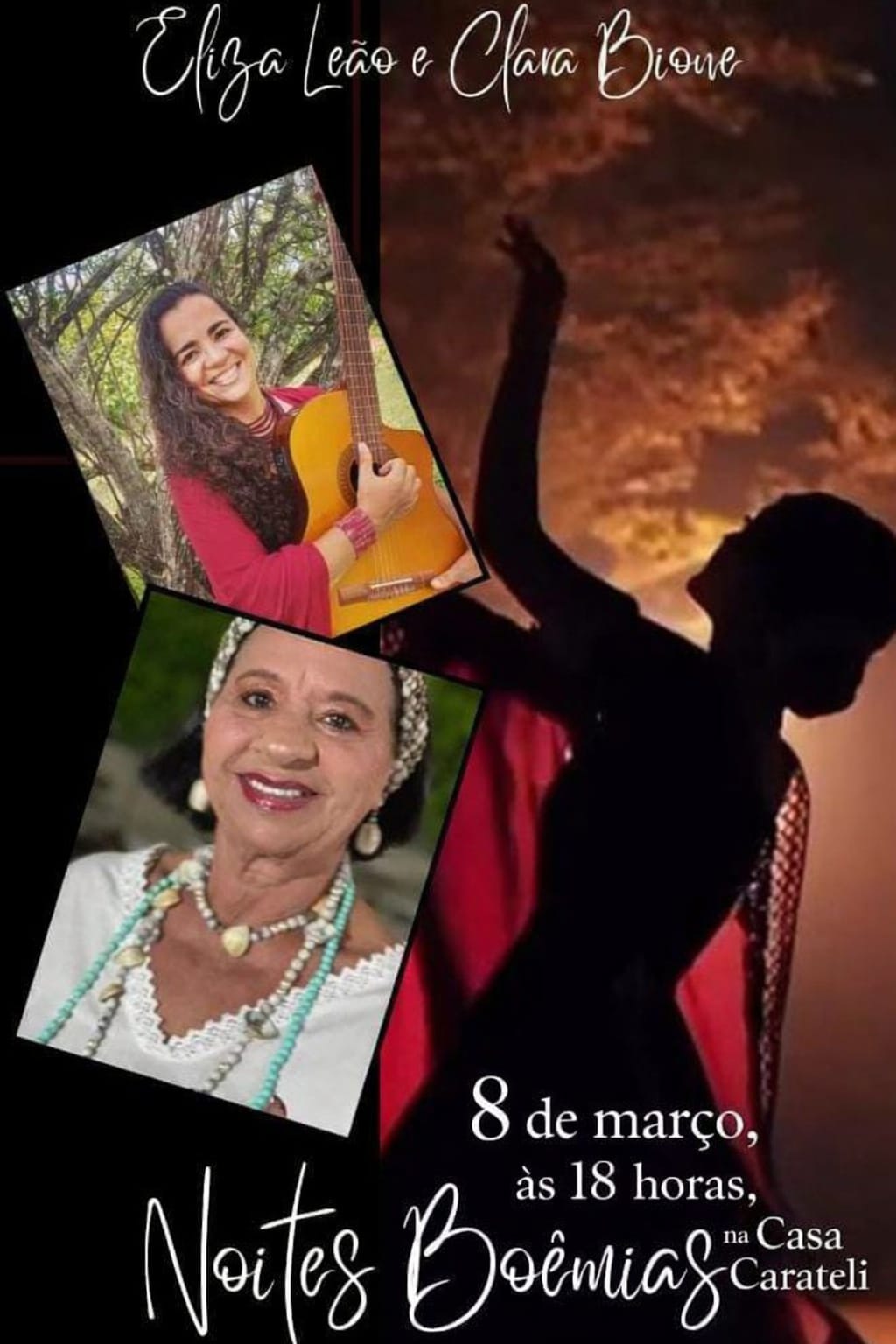 Noites Boêmias Com Eliza Leão E Clara Bione