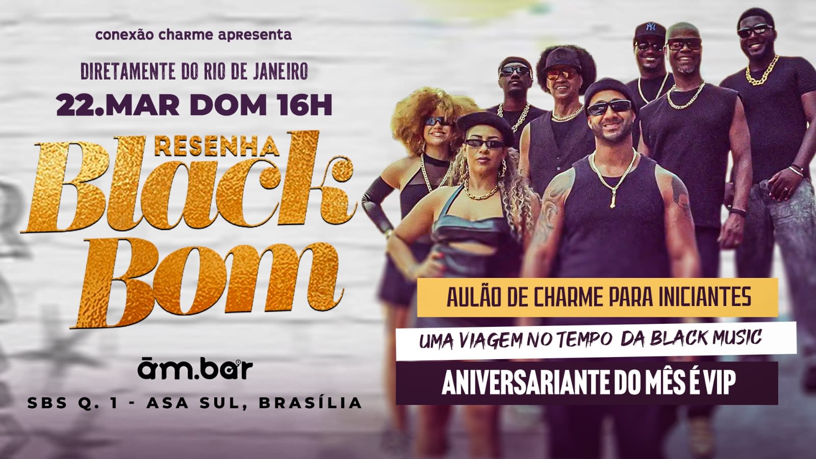 Resenha Black Bom (Rj)