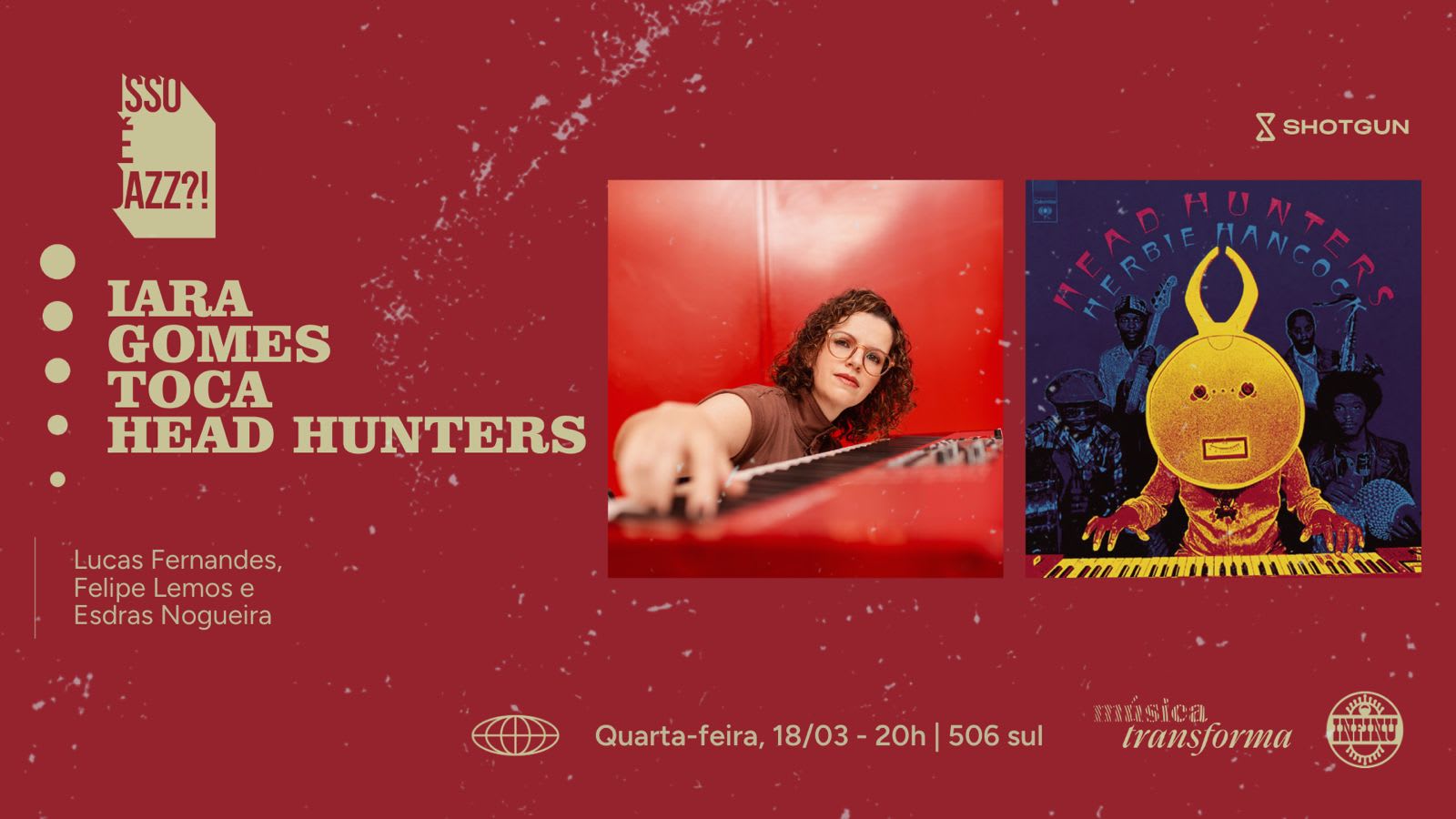 Isso É Jazz?! Iara Gomes Toca Head Hunters
