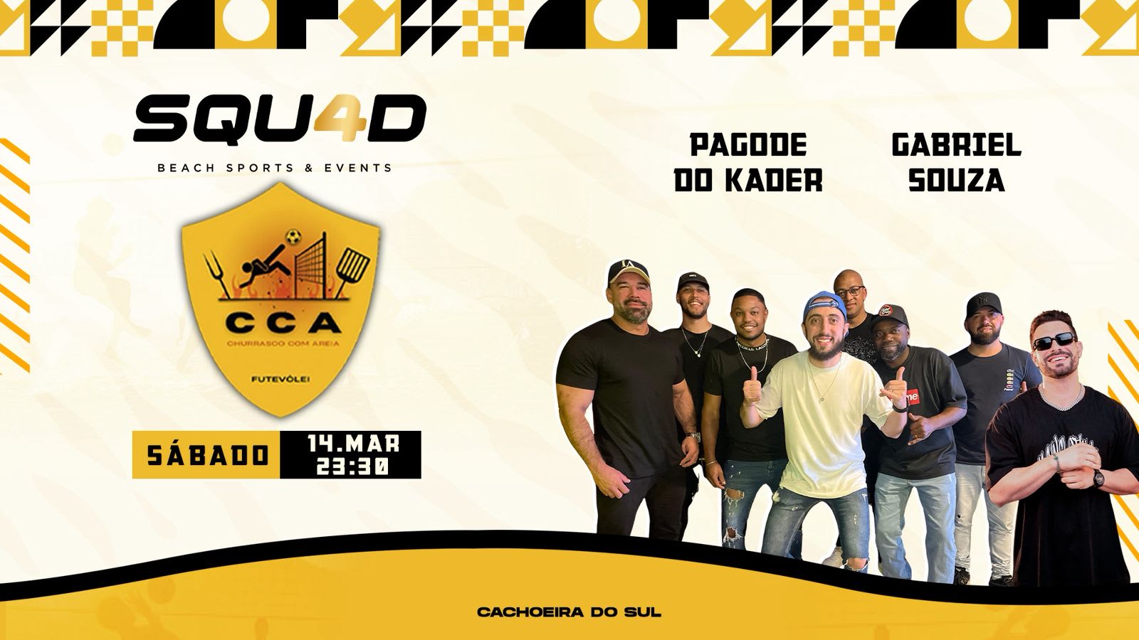 Cca De Março - Pagode Do Kader+Gabriel Souza/Volta As Aulas