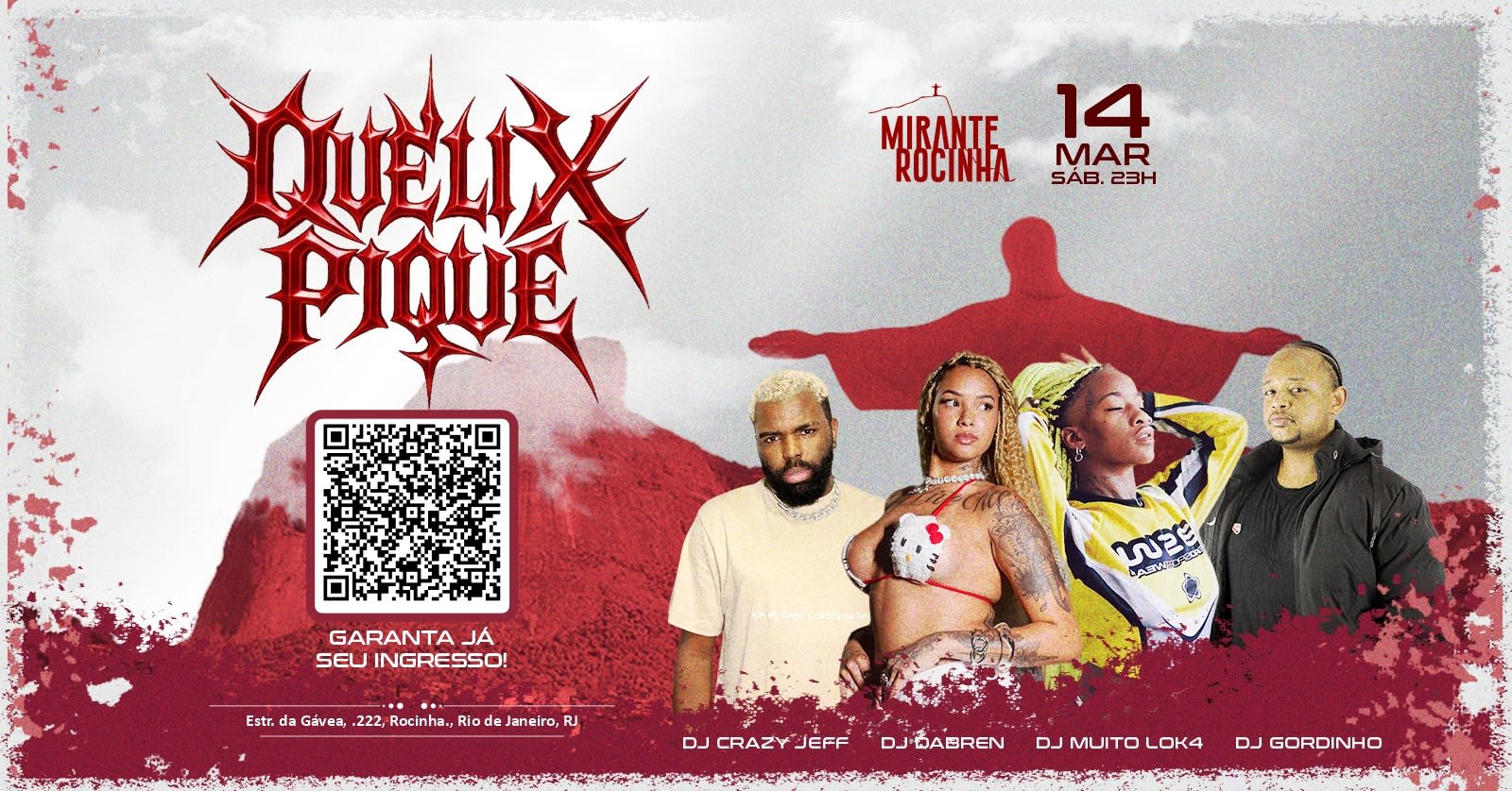 Quelix Pique No Mirante Da Rocinha