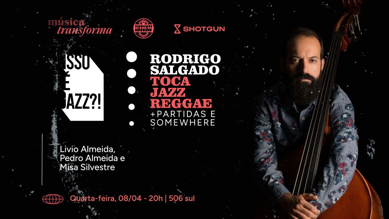 Isso É Jazz?! Rodrigo Salgado Quarteto