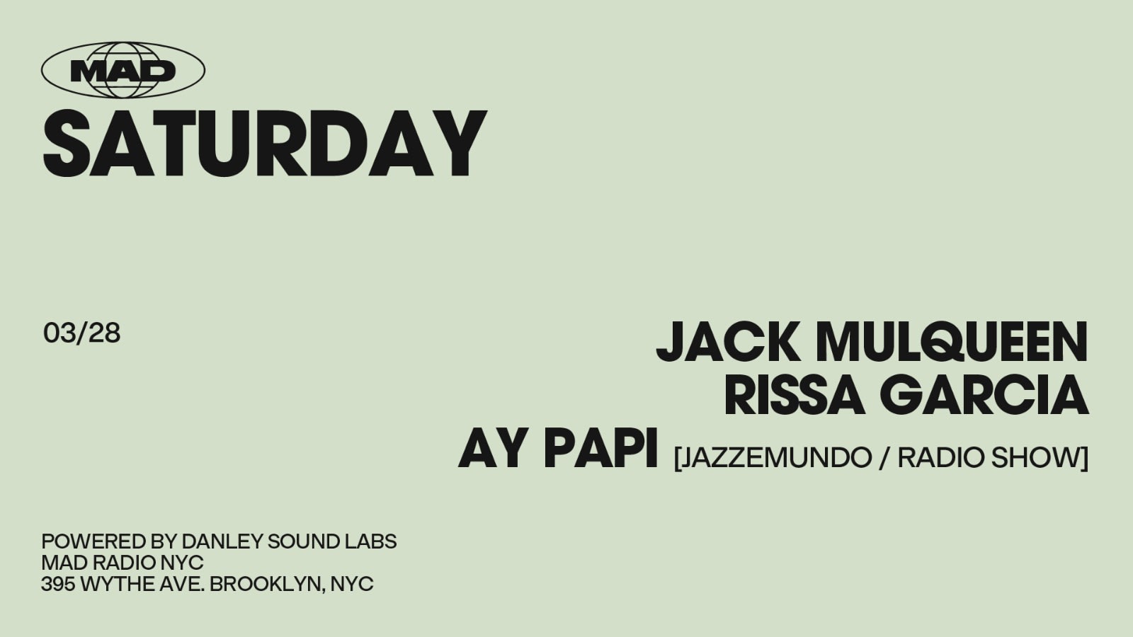 Jack Mulqueen / Rissa Garcia / Ay Papi