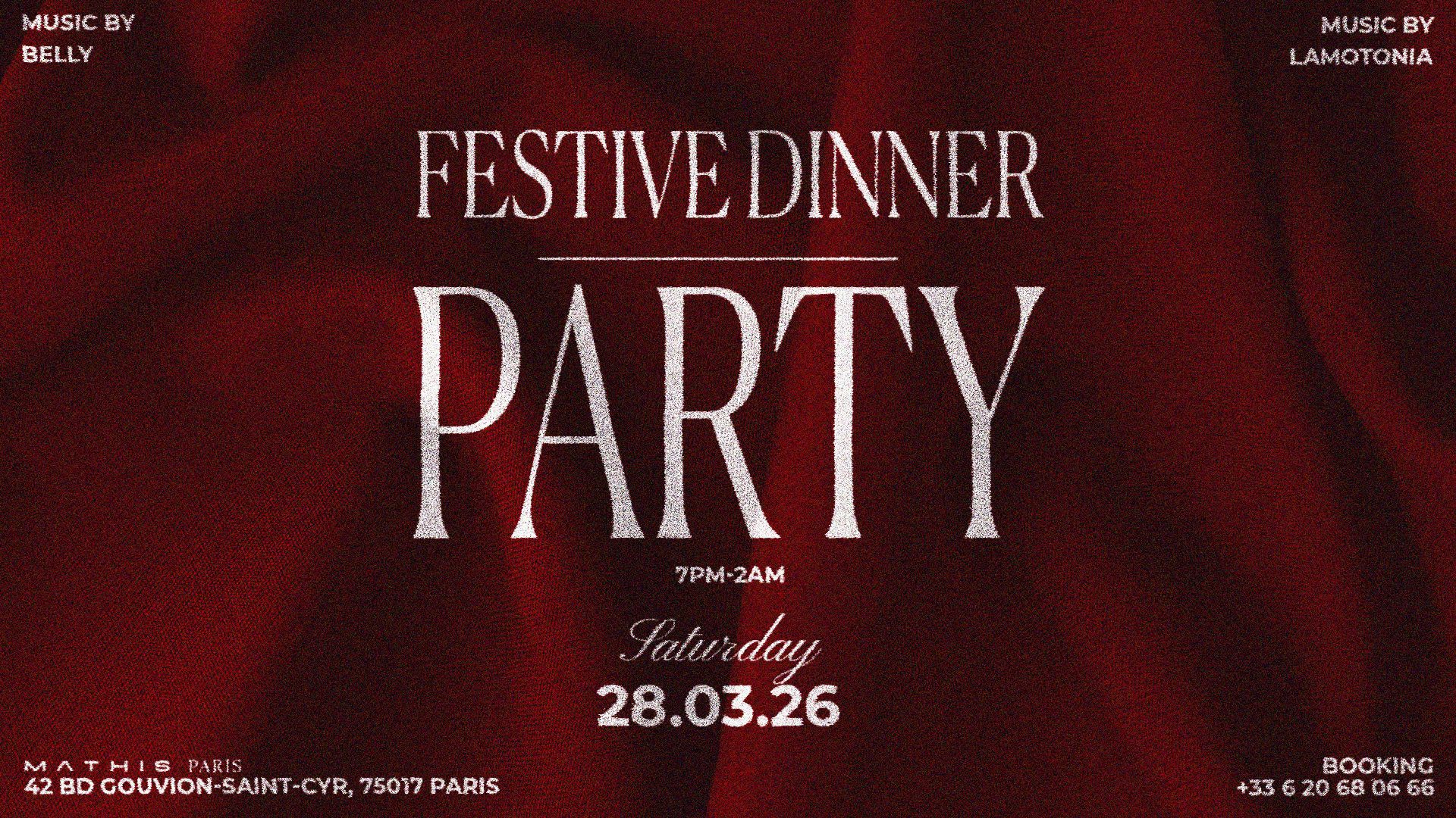 Night Night / Festive Dinner / Party