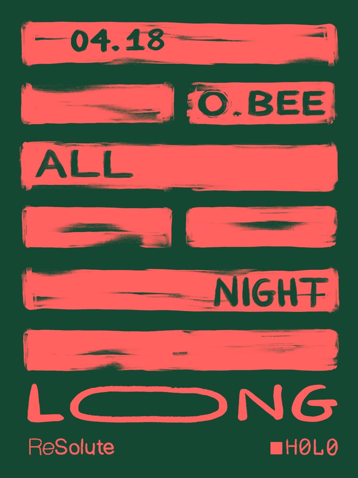 Resolute With O.Bee (All-Night Long)