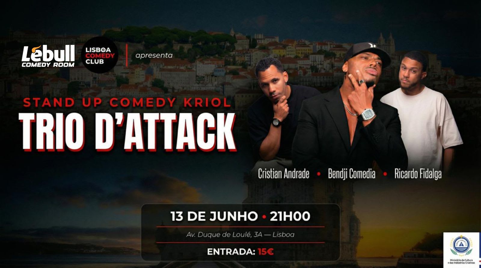 Trio D'attack - Stand Up Comedy Kriol