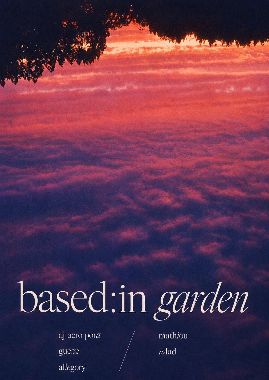 Based:In Garden X Print