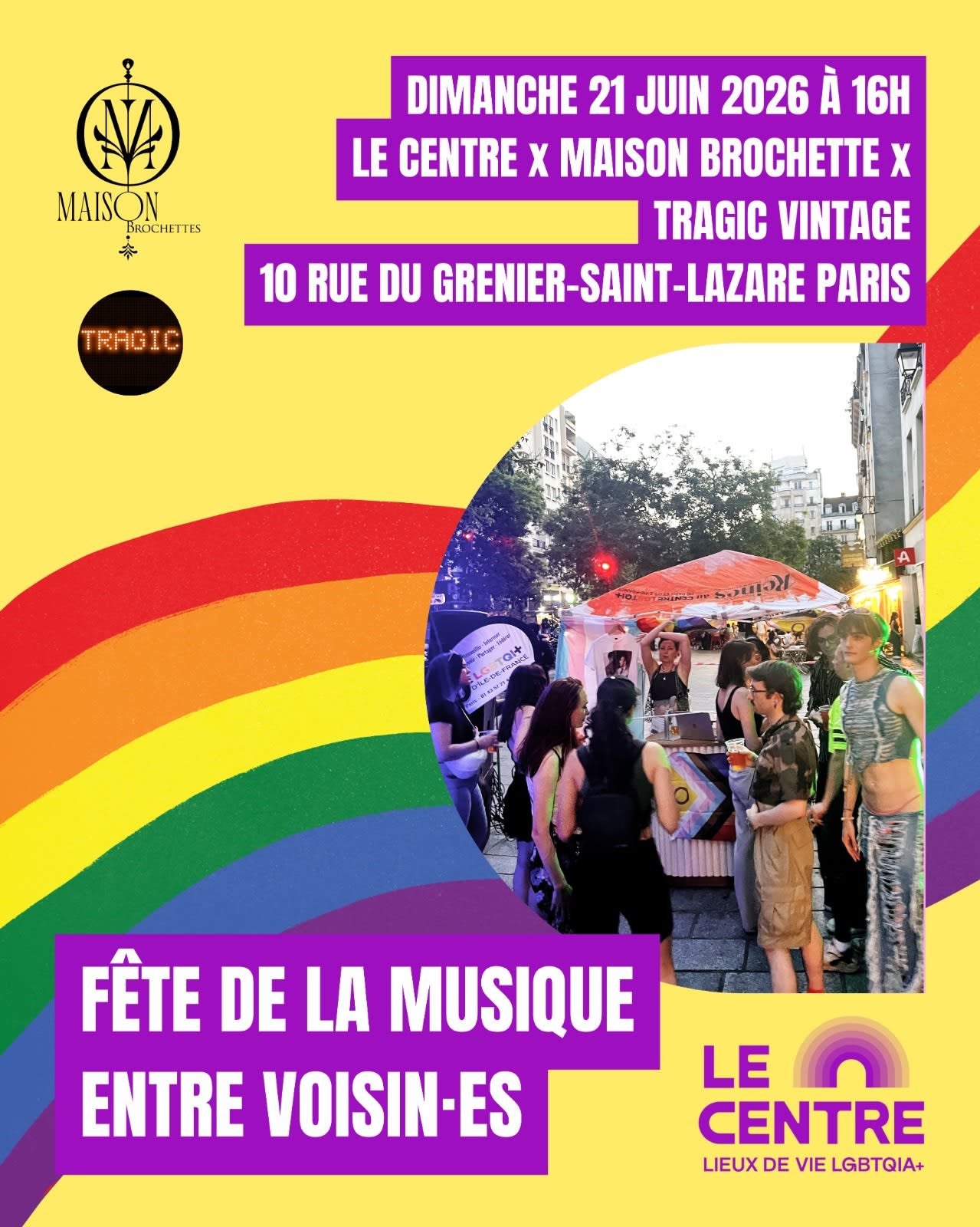 Centre Lgbtqia+ : Fête De La Musique