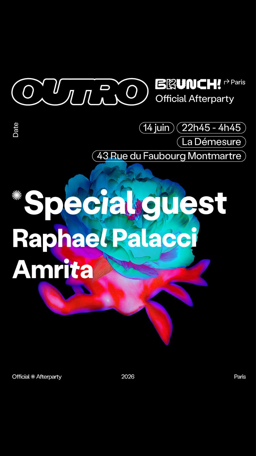 Outro Brunch Paris Official Afterparty