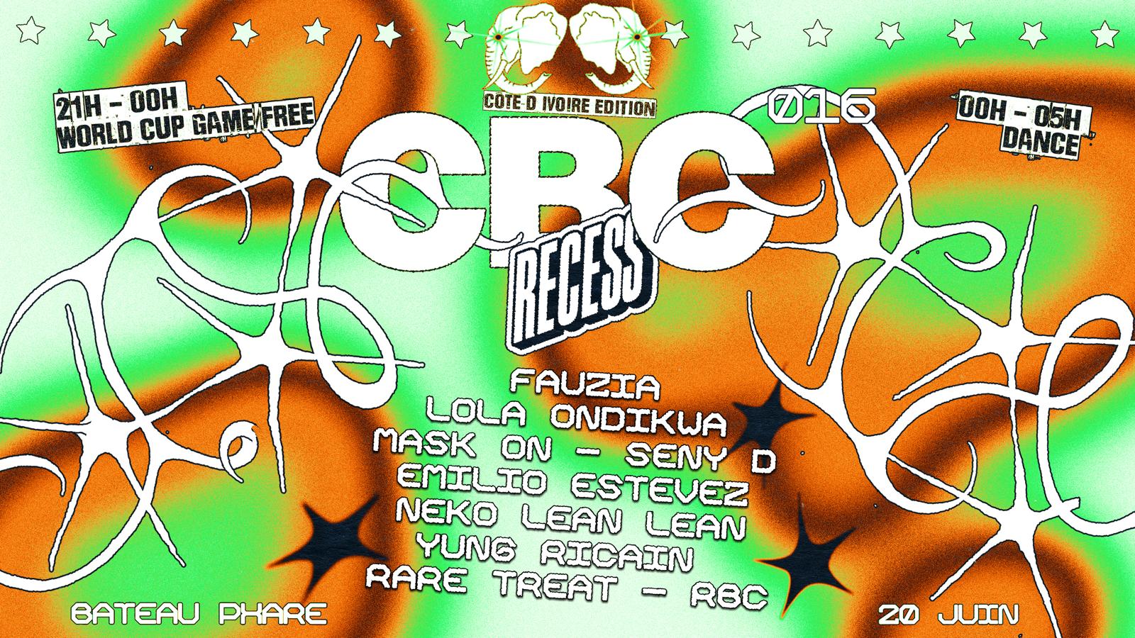 Cbc X Recess