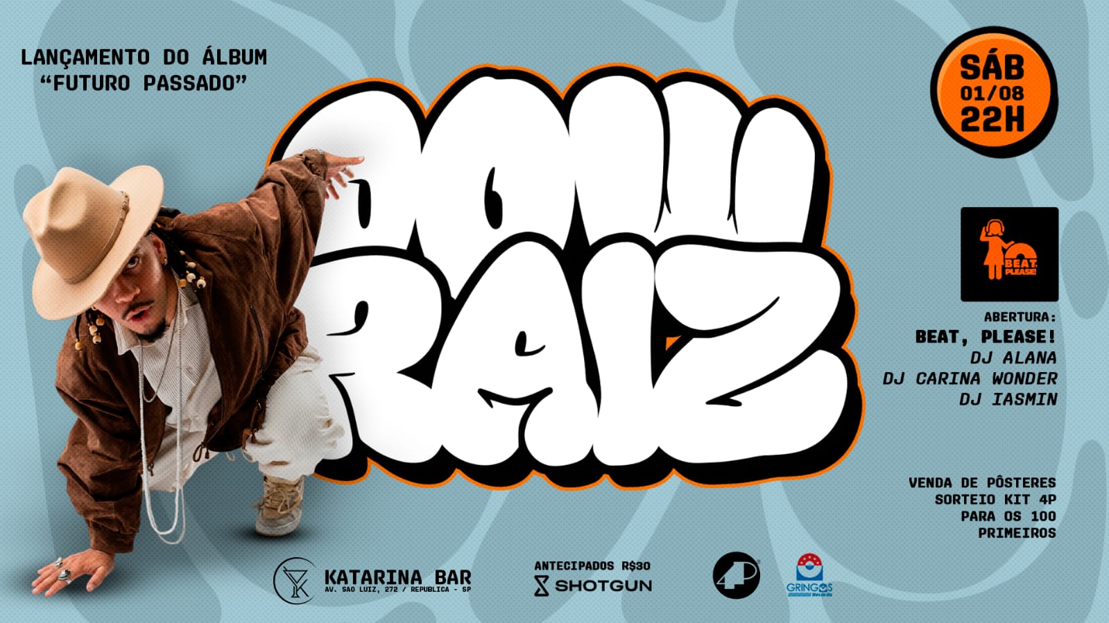 Dow Raiz Show De Lançamento – Álbum Futuro Passado