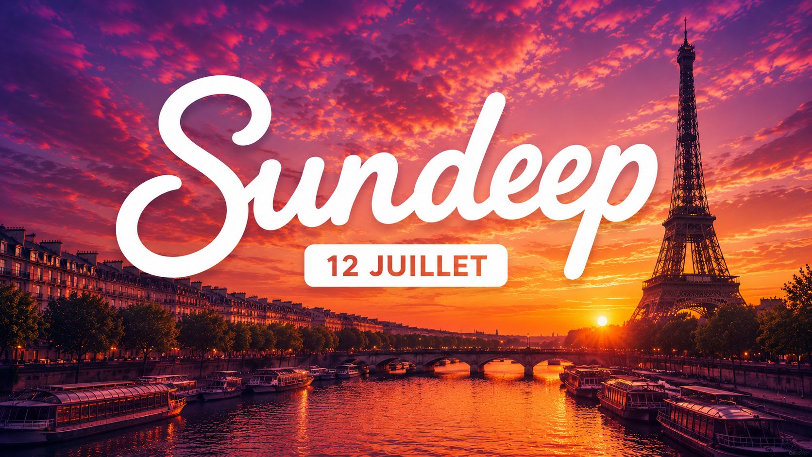 Sundeep - Croisière & Décibels - Dimanche 12 Juillet