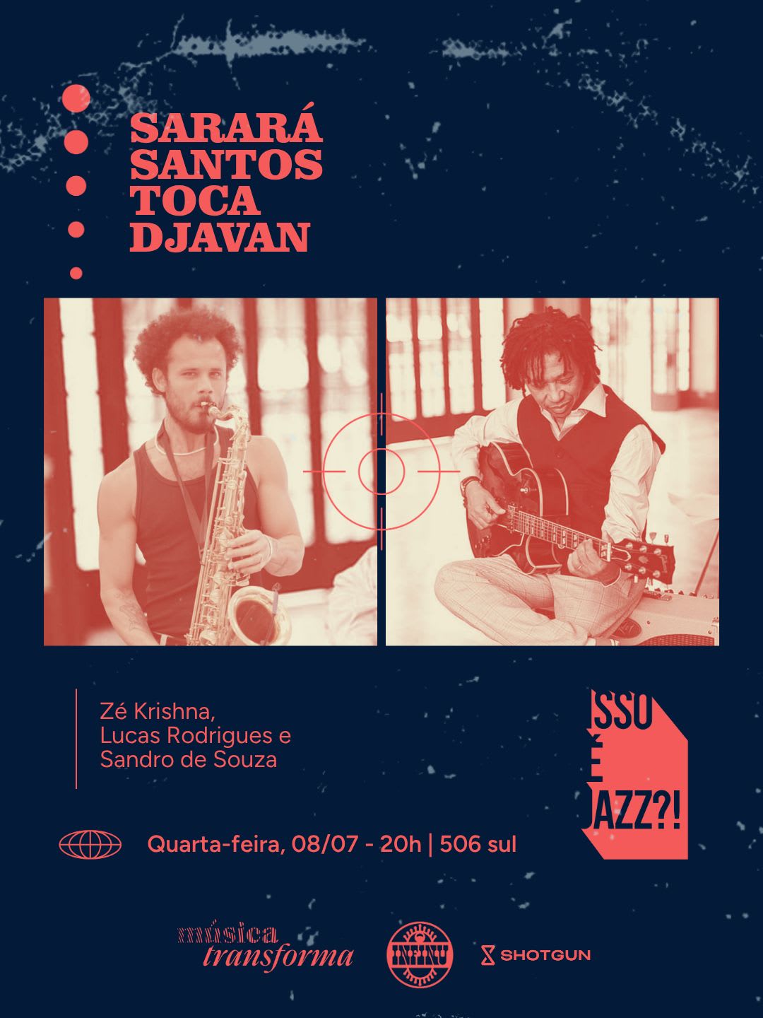 Isso É Jazz ?! Sarará Santos Toca Djavan