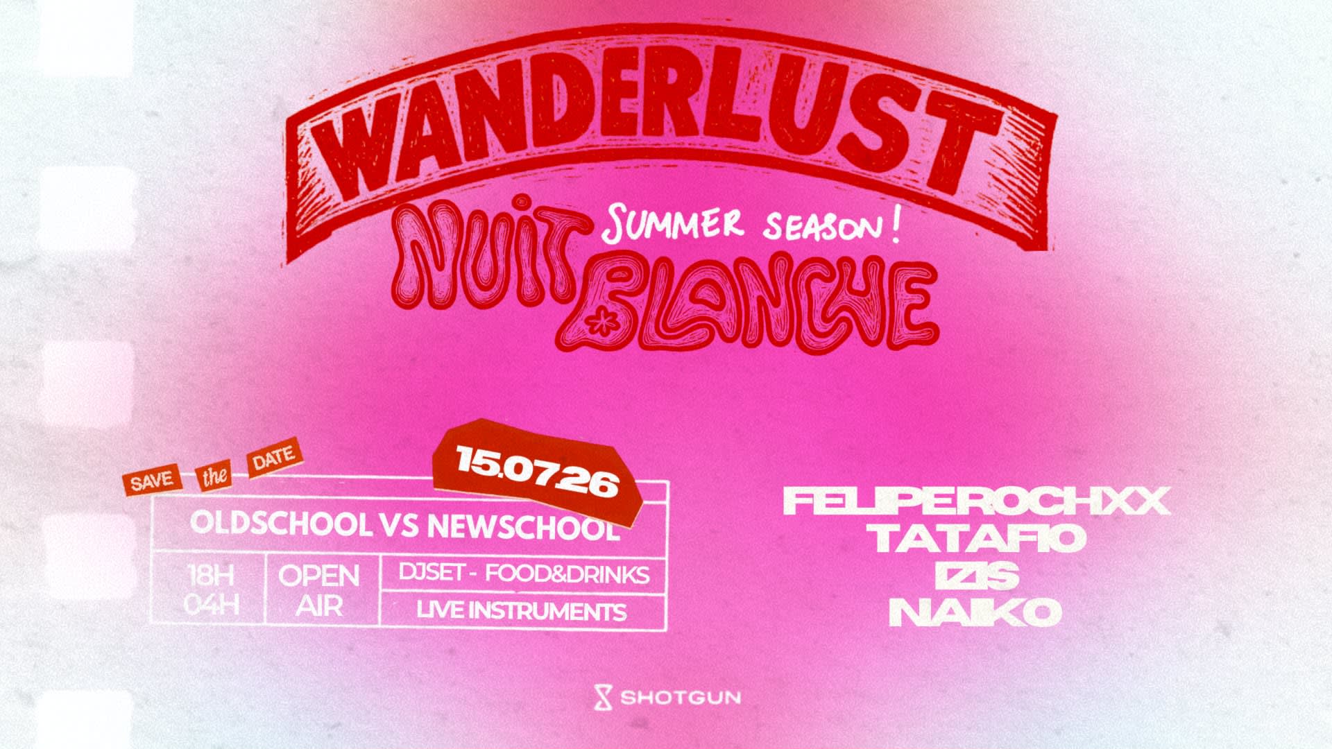 Nuit Blanche Summer Open Air : Diffusion Match Demi-Finale