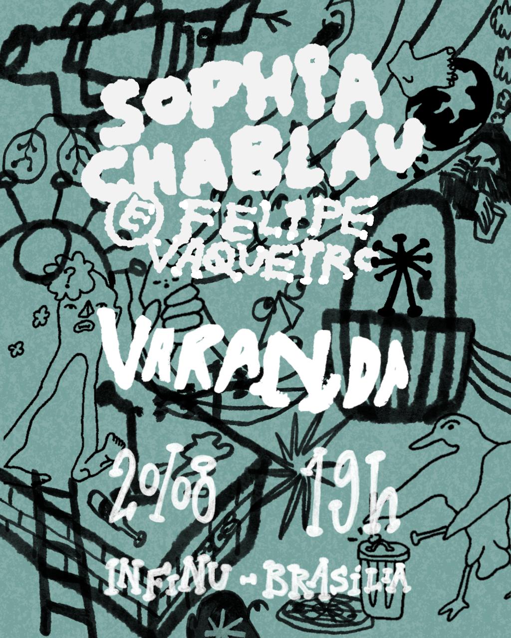 Sophia Chablau E Felipe Vaqueiro + Varanda Em Brasília