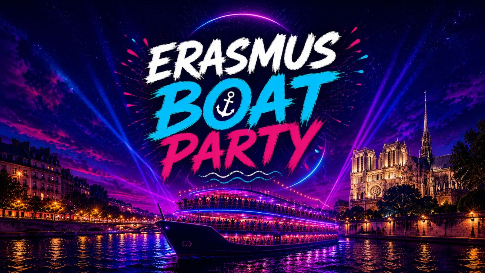 Erasmus Boat Party