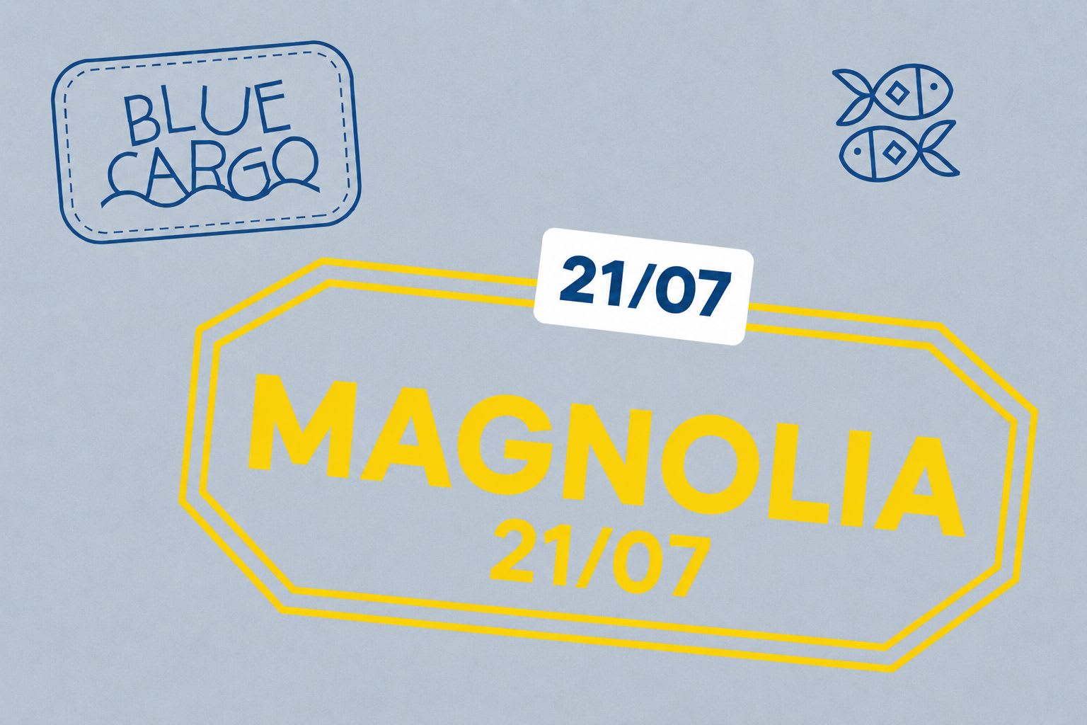 Le Blue Cargo Invite Magnolia