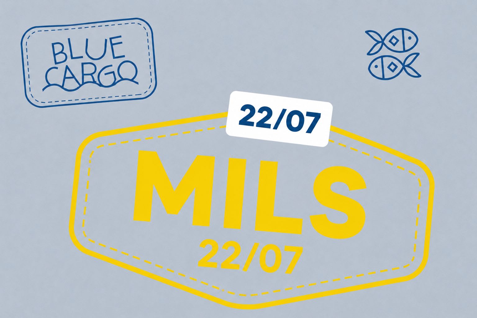 Le Blue Cargo Invite Mils