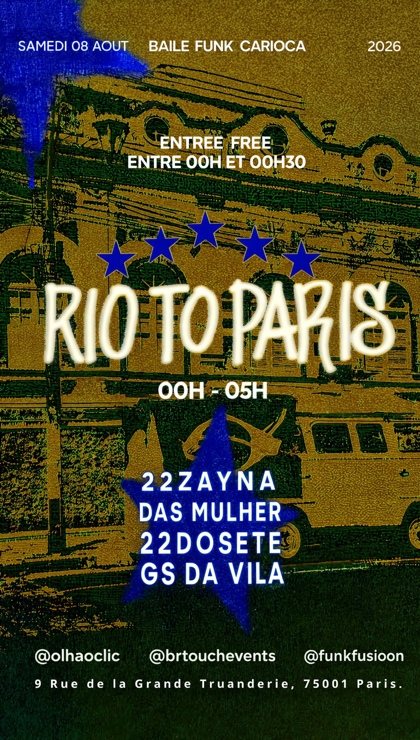 🔥 Baile Rio To Paris 🔥 Rexy Paris
